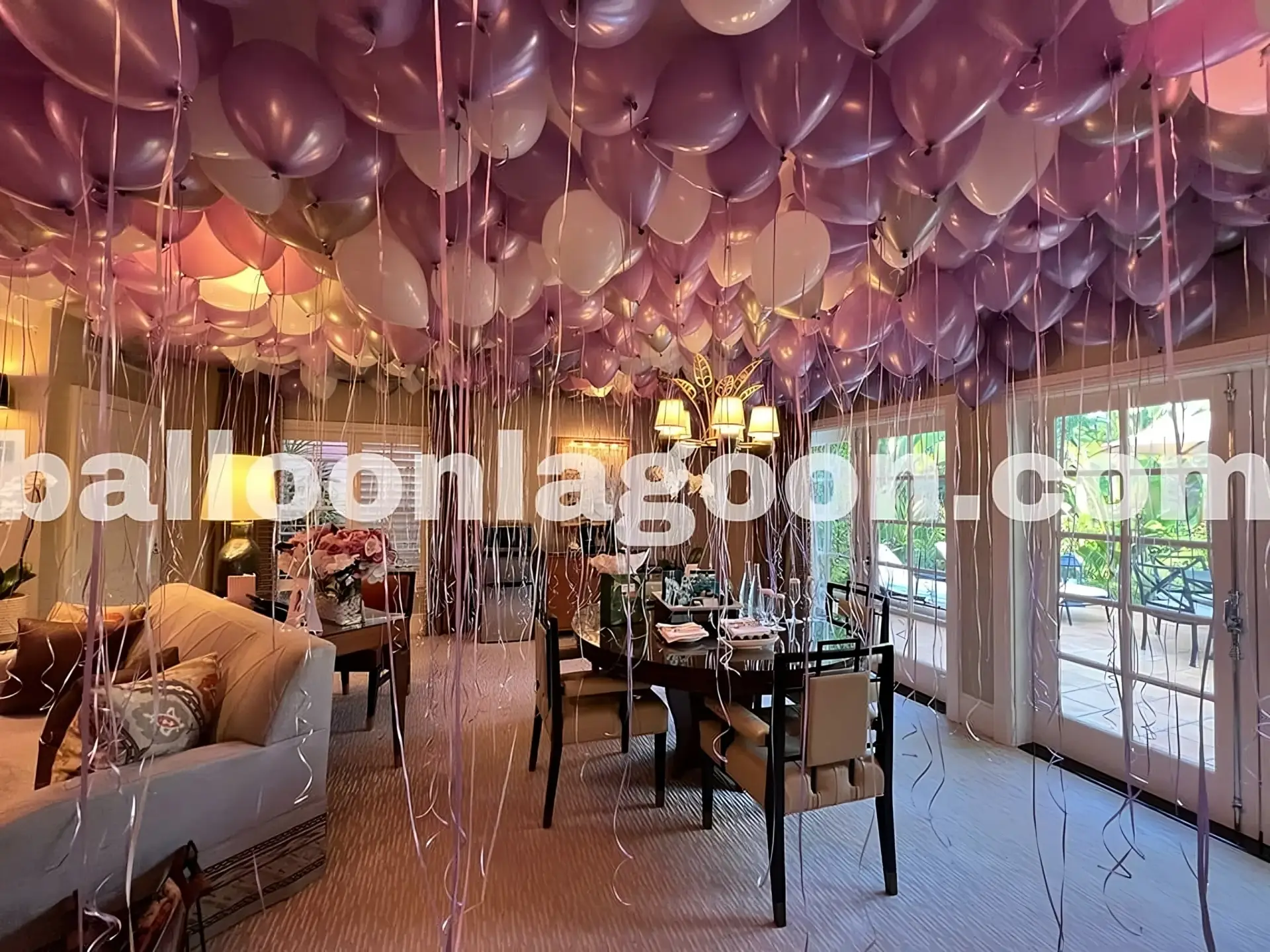 Balloon Lagoon balloon delivery and showroom-style bouquet planning in Beverly Hills